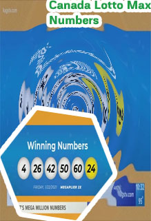 Lotto max numbers for tonight