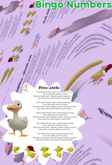 Two little ducks bingo